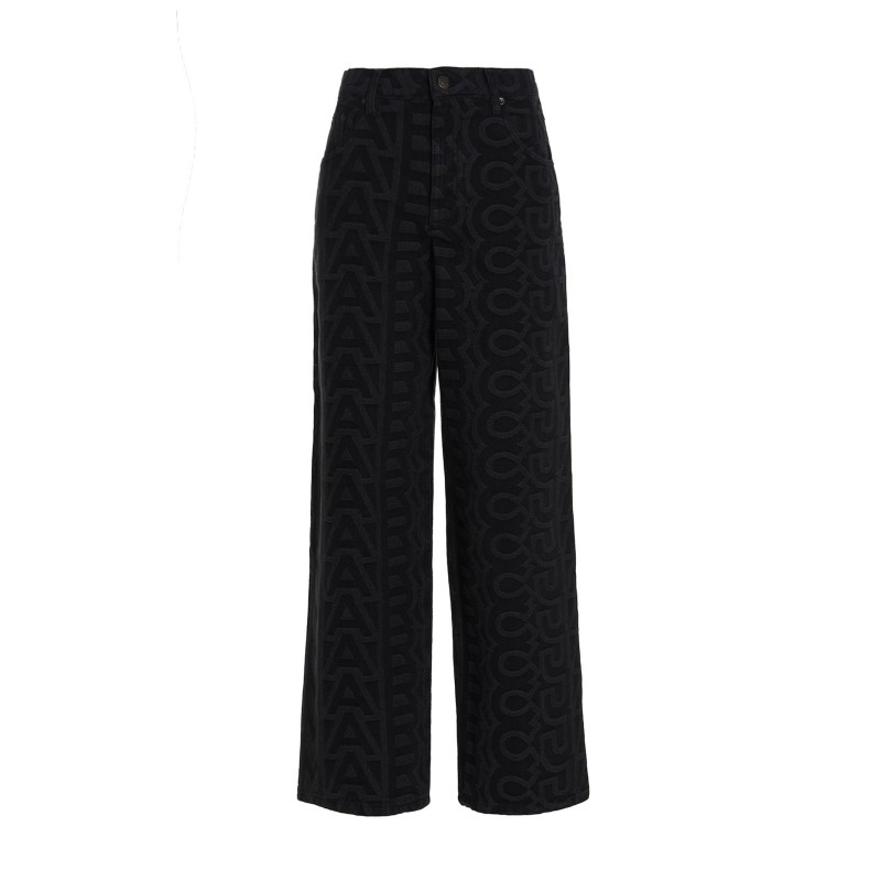 'Monogram' jeans