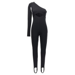 Scuba cut out one-length bodysuit