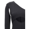 Scuba cut out one-length bodysuit