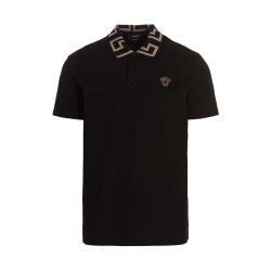 'Greca' polo shirt