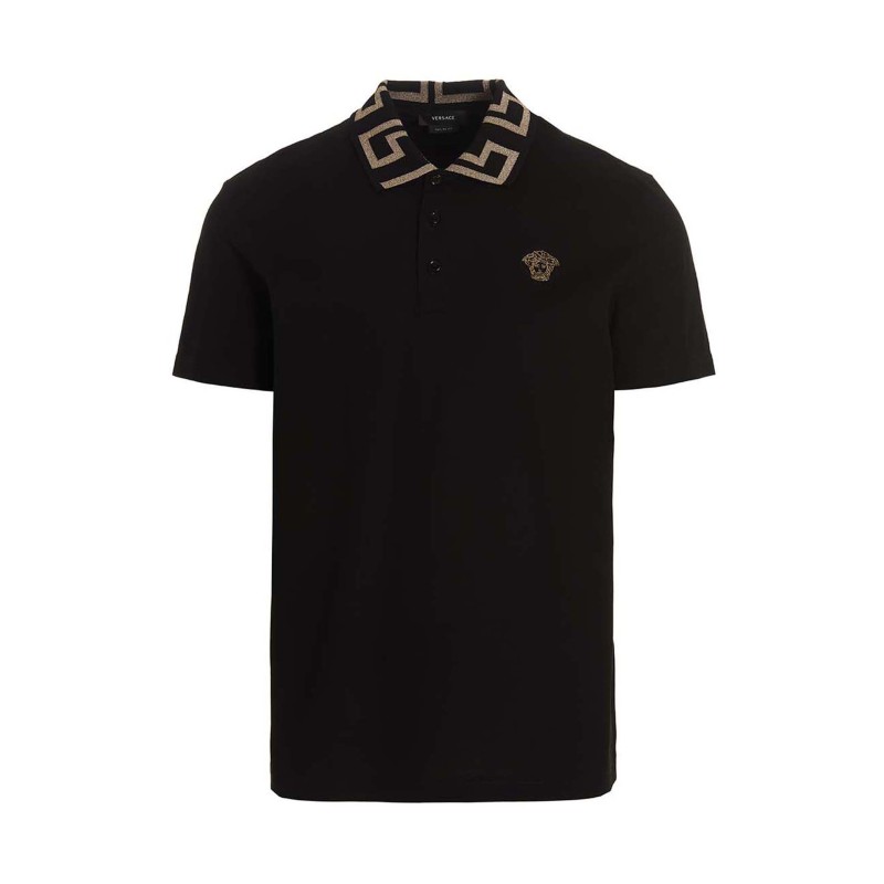 'Greca' polo shirt