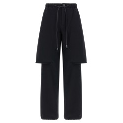 Trompe l'oeil bermuda pants