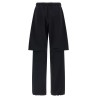 Trompe l'oeil bermuda pants