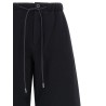 Trompe l'oeil bermuda pants