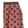 Silk bermuda shorts
