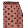 Silk bermuda shorts