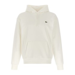 Logo patch hoodie