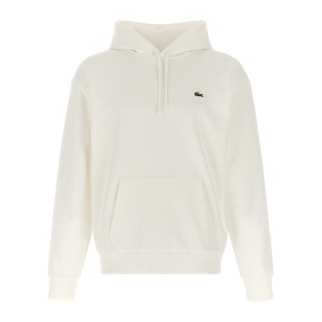 Logo patch hoodie