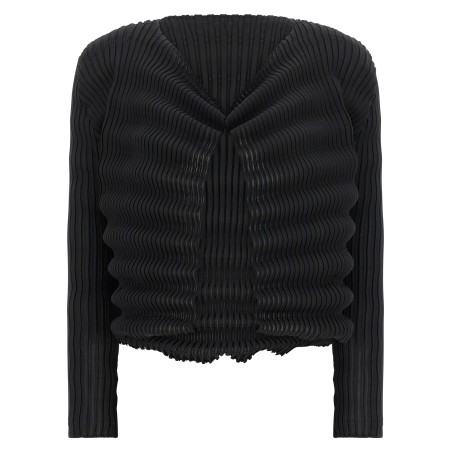 'Spring Pleats' cardigan