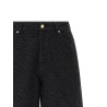'Laser Monogram Denim' bermuda shorts