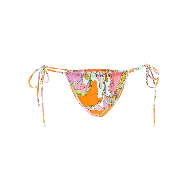 'Orchidee' print bikini briefs