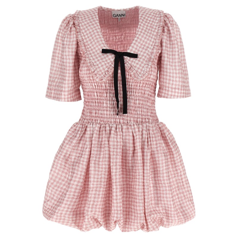 'Pink Check' dress