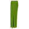 Shiny viscose skirt