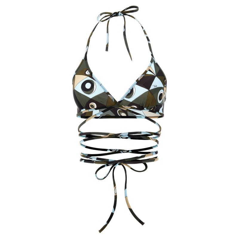 Triangle bikini top