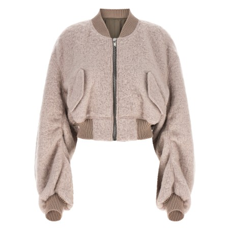 'Secchia Cropped Flight' bomber jacket