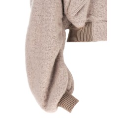 'Secchia Cropped Flight' bomber jacket