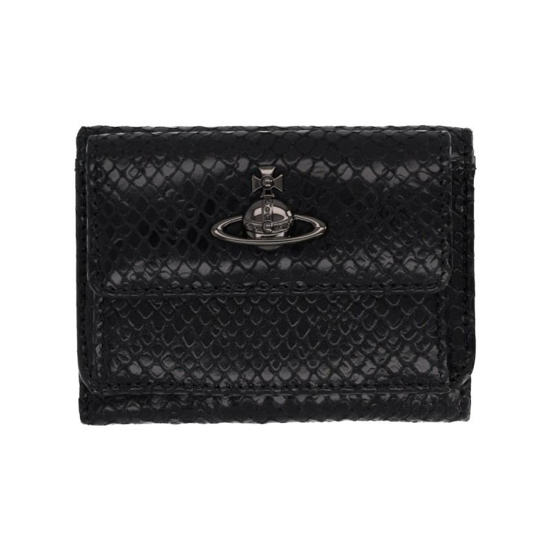 WALLET WITH "ORB" DETAIL