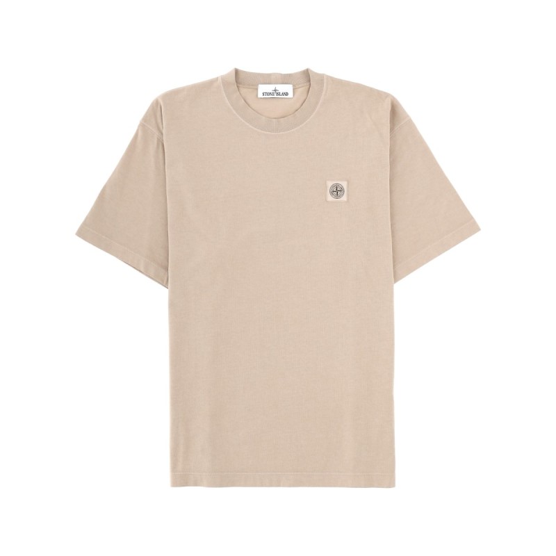 T-SHIRT WITH LOGO PATCH