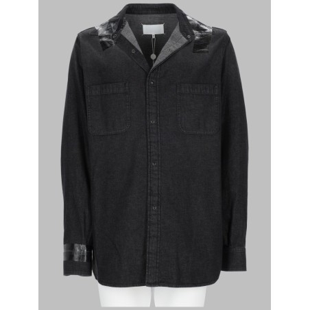 CAMICIA IN DENIM TAPED