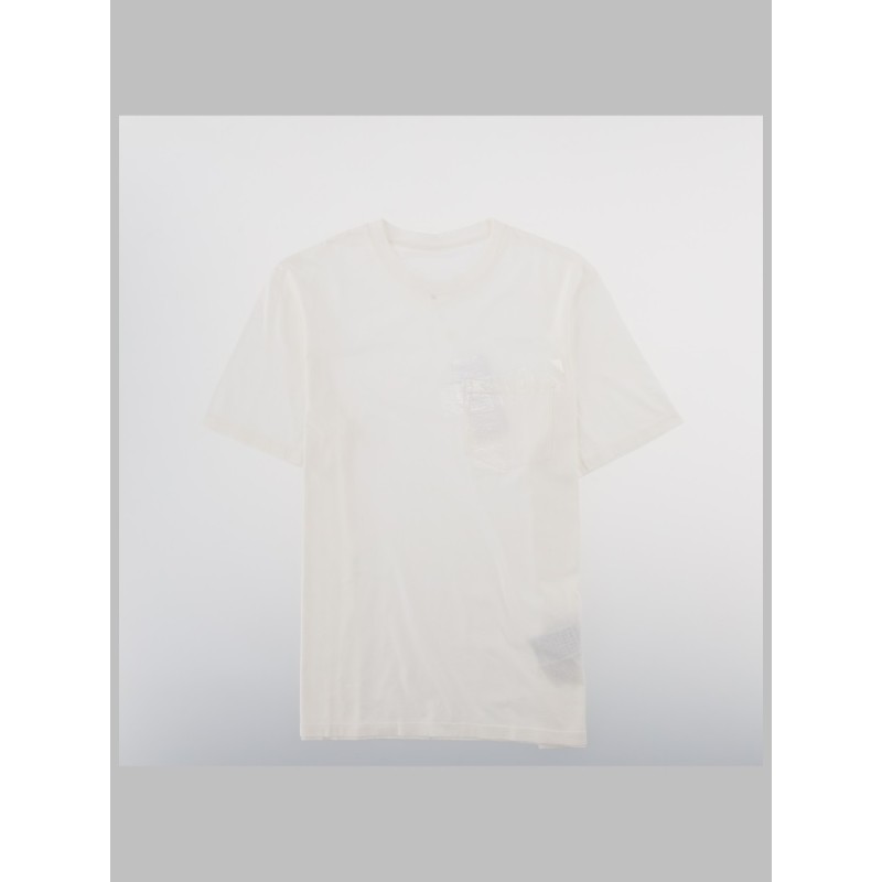 T-SHIRT IN JERSEY DI COTONE "TAPED"