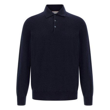 Cashmere polo shirt