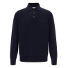Cashmere polo shirt