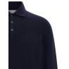 Cashmere polo shirt