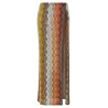 Greek zig pattern raschel skirt