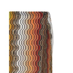 Greek zig pattern raschel skirt
