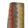Greek zig pattern raschel skirt
