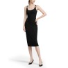 SLEEVELESS MIDI DRESS