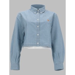 CAMICIA CROPPED "BABY FOX"