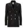 LEATHER BLAZER