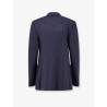 Double-breasted wool blazer
