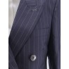 Double-breasted wool blazer