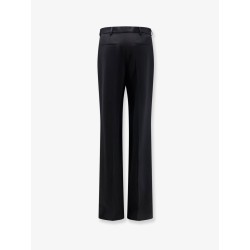 Fluid tailored certified wool trousers