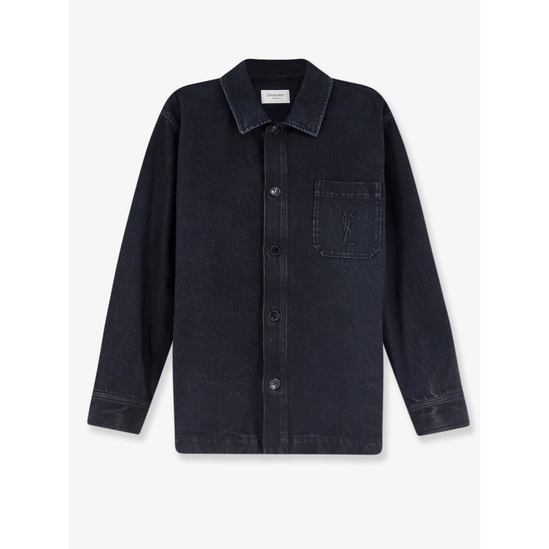 Cassandre black denim overshirt
