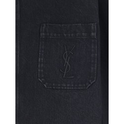 Cassandre black denim overshirt