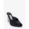 Brigitte Mule 100 satin sandals