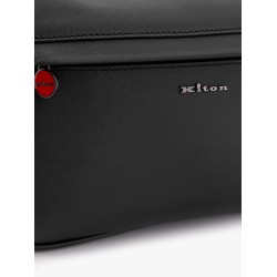 Leather Clutch with Logo