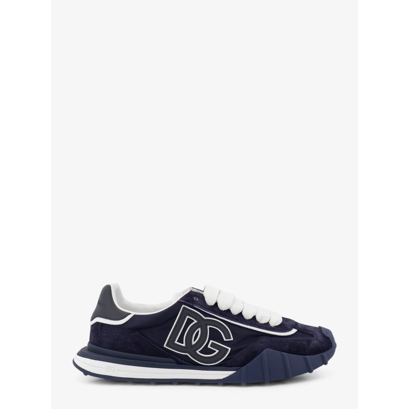 NY nylon and suede sneakers