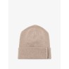 Cashmere hat with Monili detail