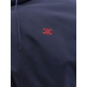 Cotton blend hooded jacket