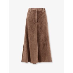 Velvet skirt with Monili detail