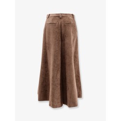 Velvet skirt with Monili detail