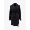 Chemisier Dress with Tuxedo-style band