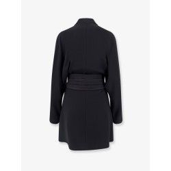Chemisier Dress with Tuxedo-style band