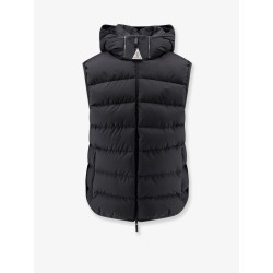 Arinella Matt Black sleeveless down jacket