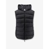Arinella Matt Black sleeveless down jacket