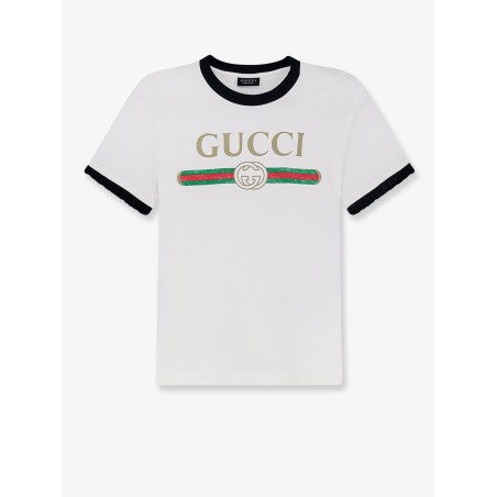 Cotton t-shirt with iconic print